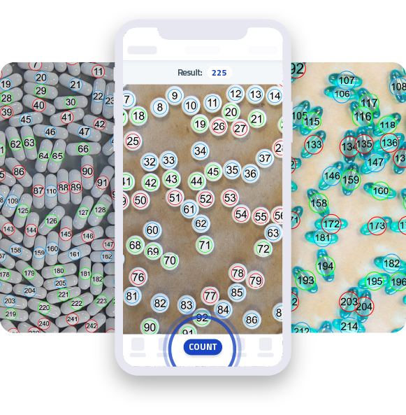 Pills counting with the CountThings app